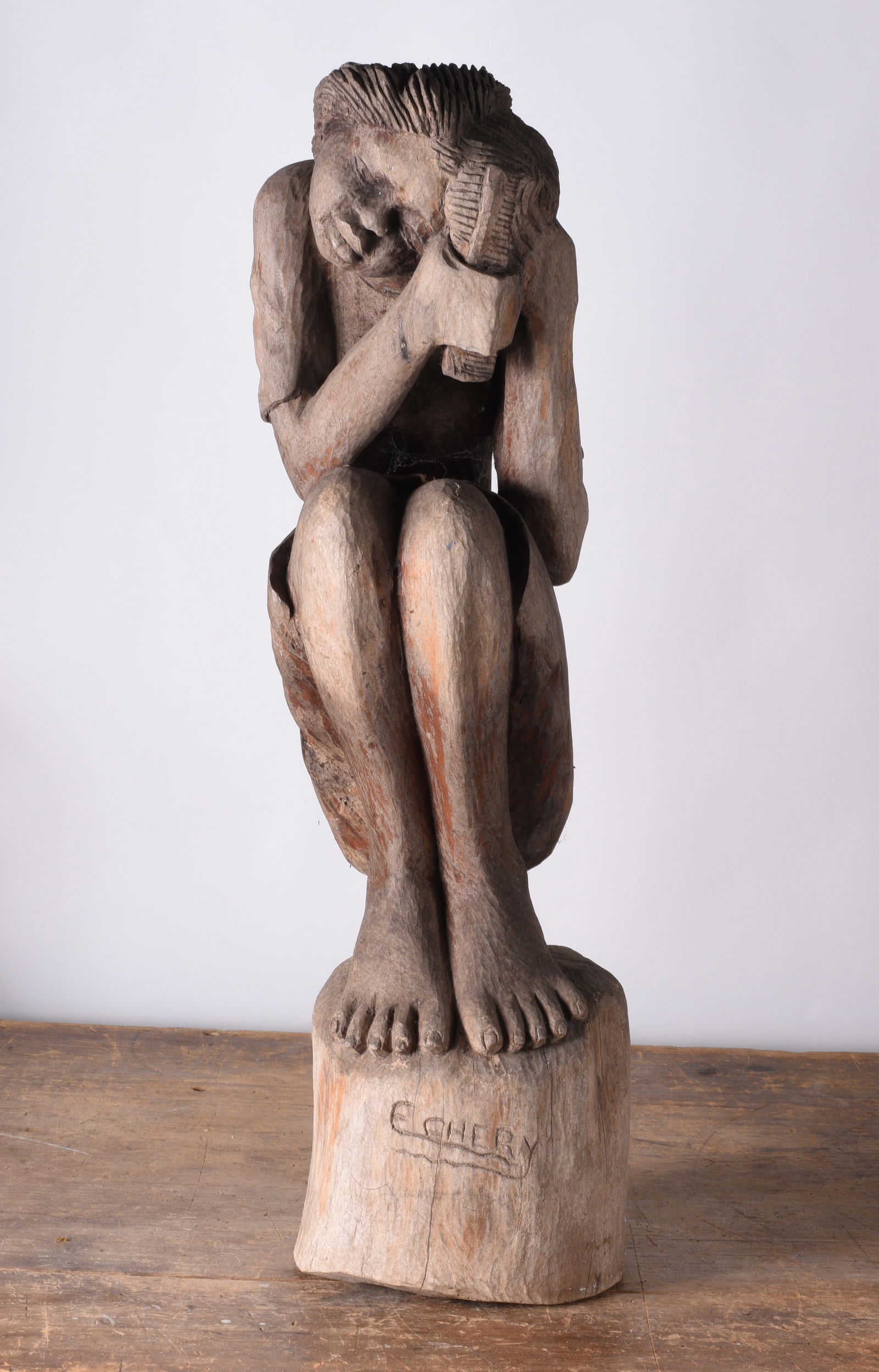 Ed Shewmake Wood carved Sculpture (1 of 5)