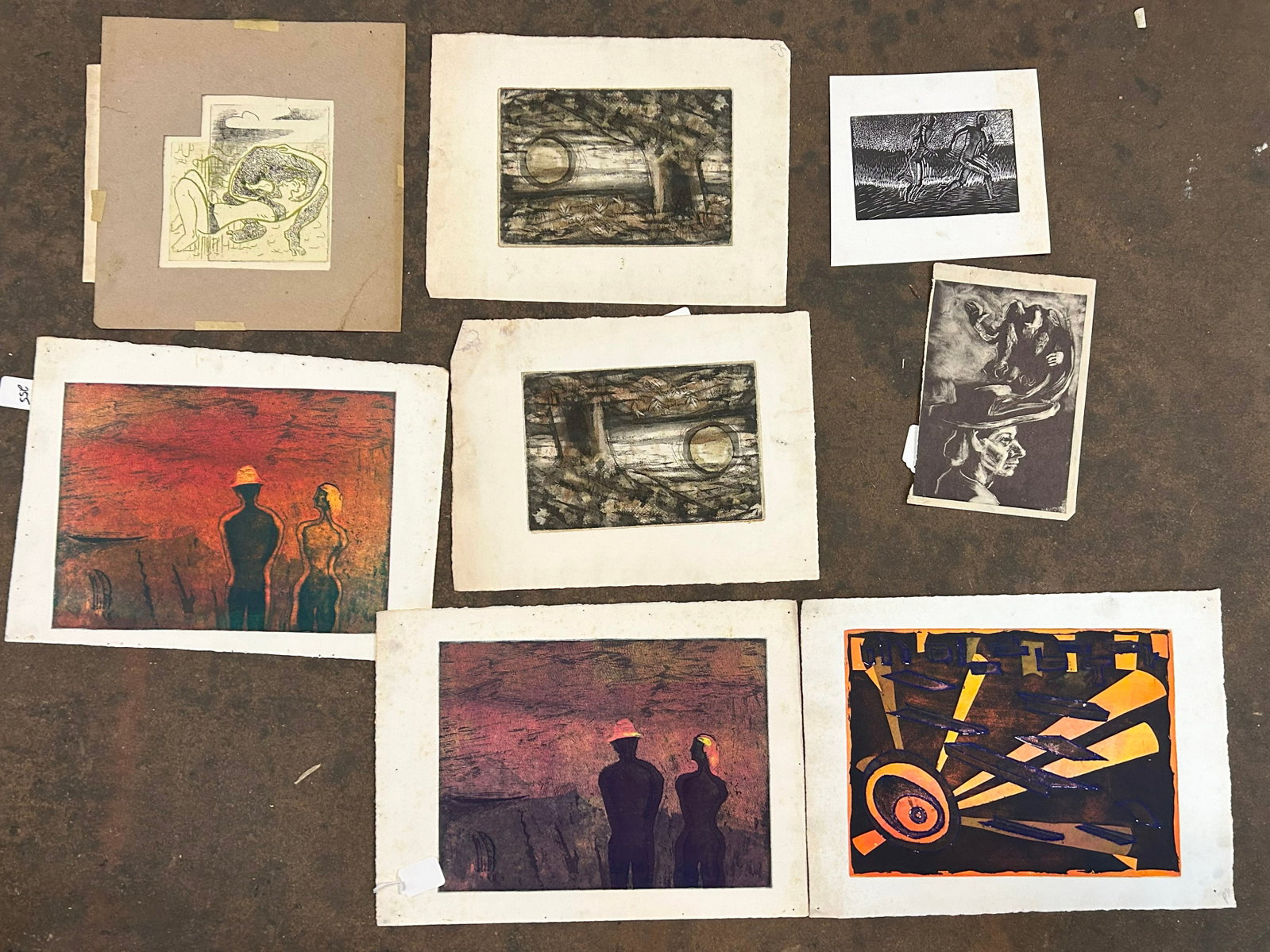 Ed and Mitzi Shewmake Collection of Art: collection of art work, Ed and Mitzi Shewmake. Sold as a group.