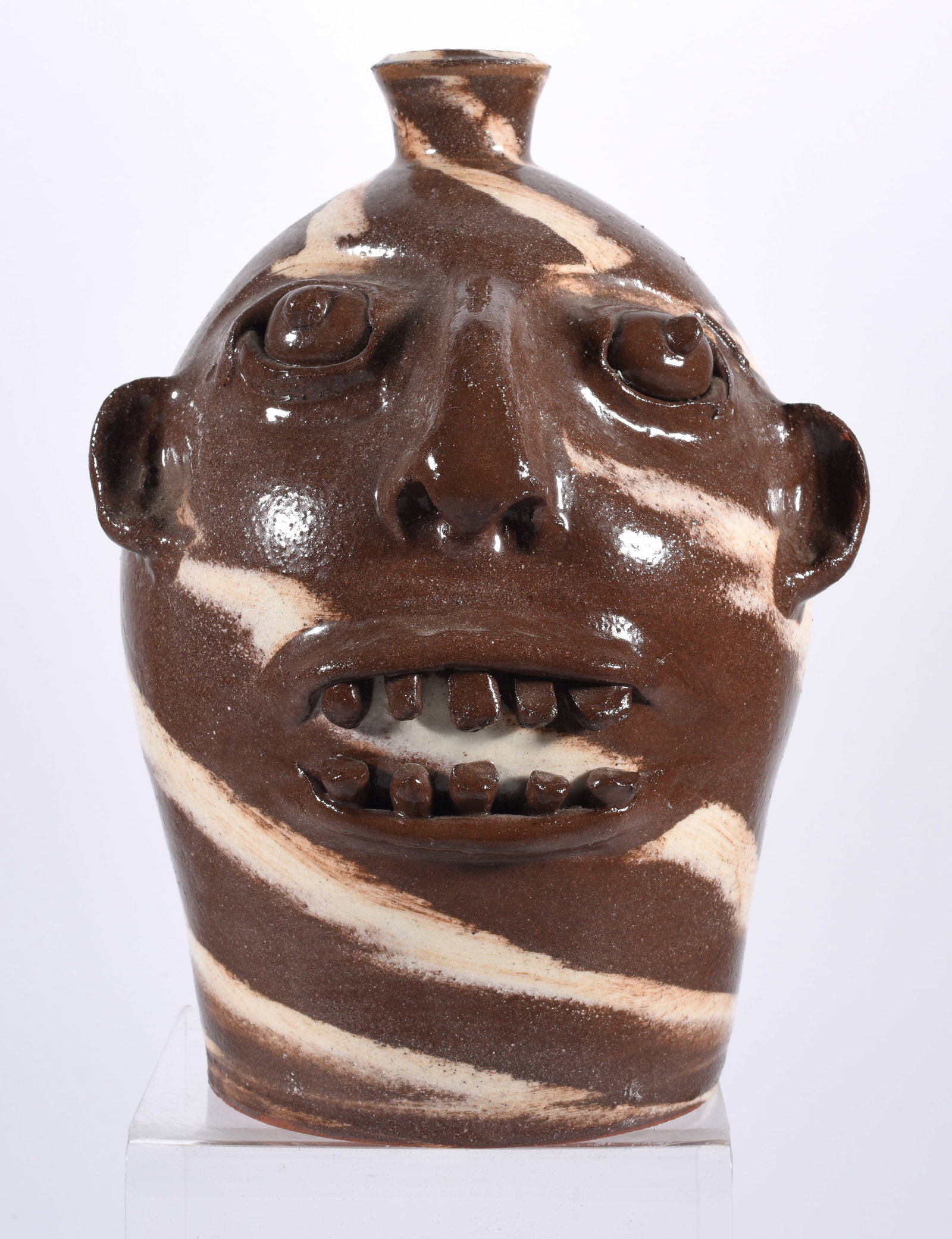 Marvin Bailey Early Swirl Face Jug (1 of 4)