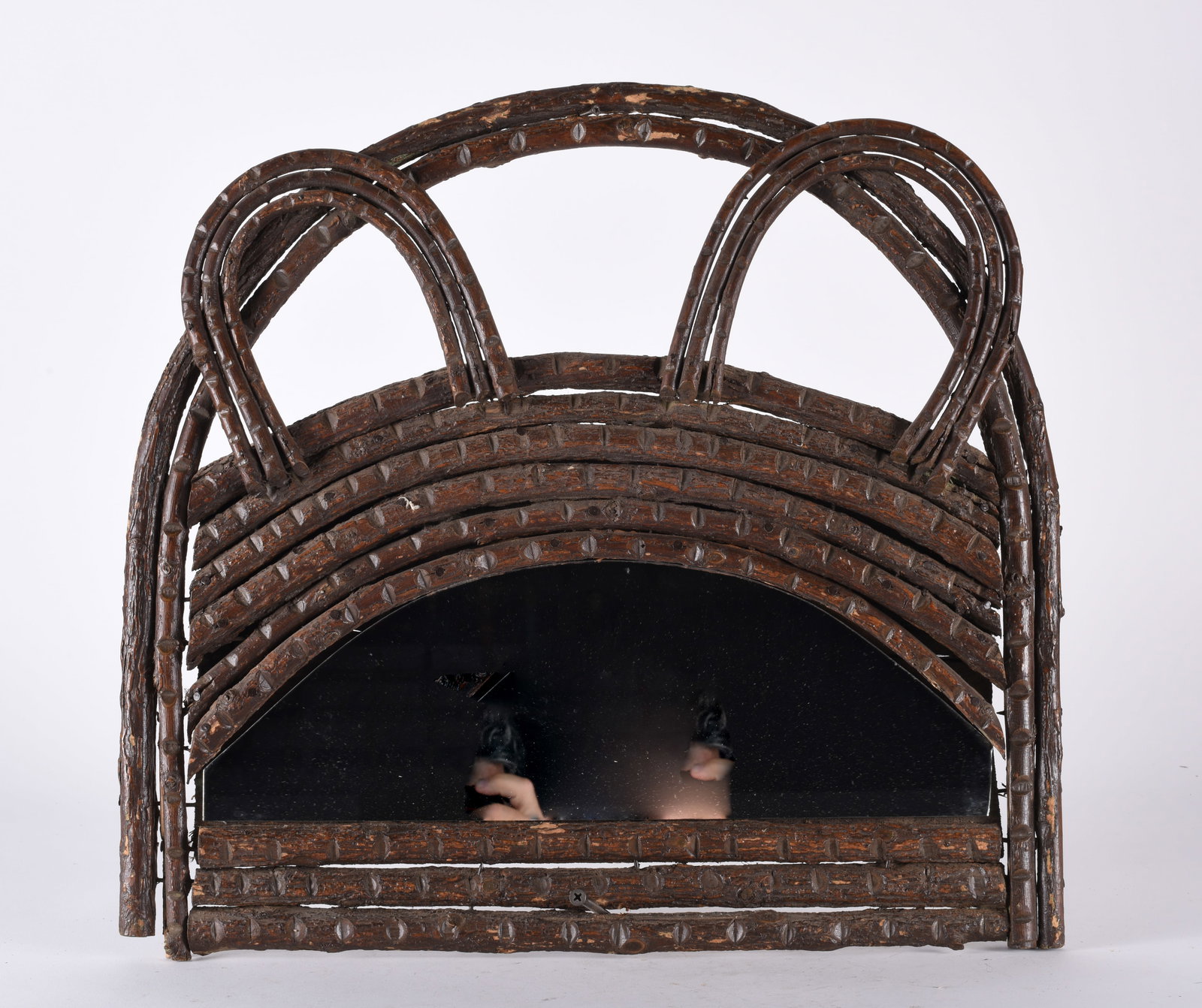 Adirondack Twig Hanging Mirror (1 of 2)