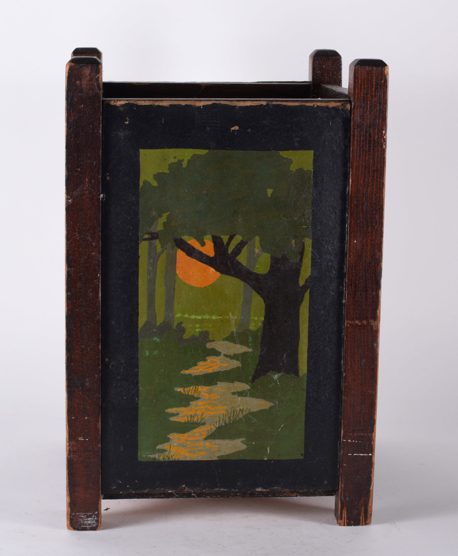 Adirondack Paint Deocrated Umbrella Stand (1 of 4)