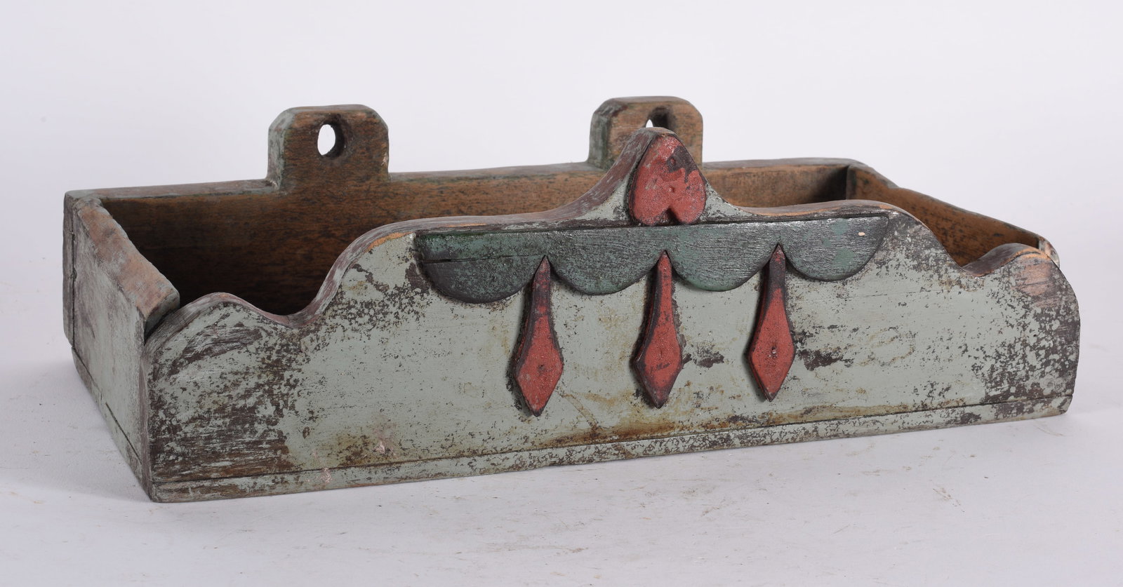 Country Painted Hanging Box (1 of 4)