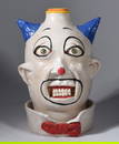 Stacy Lambert Clown Face Jug