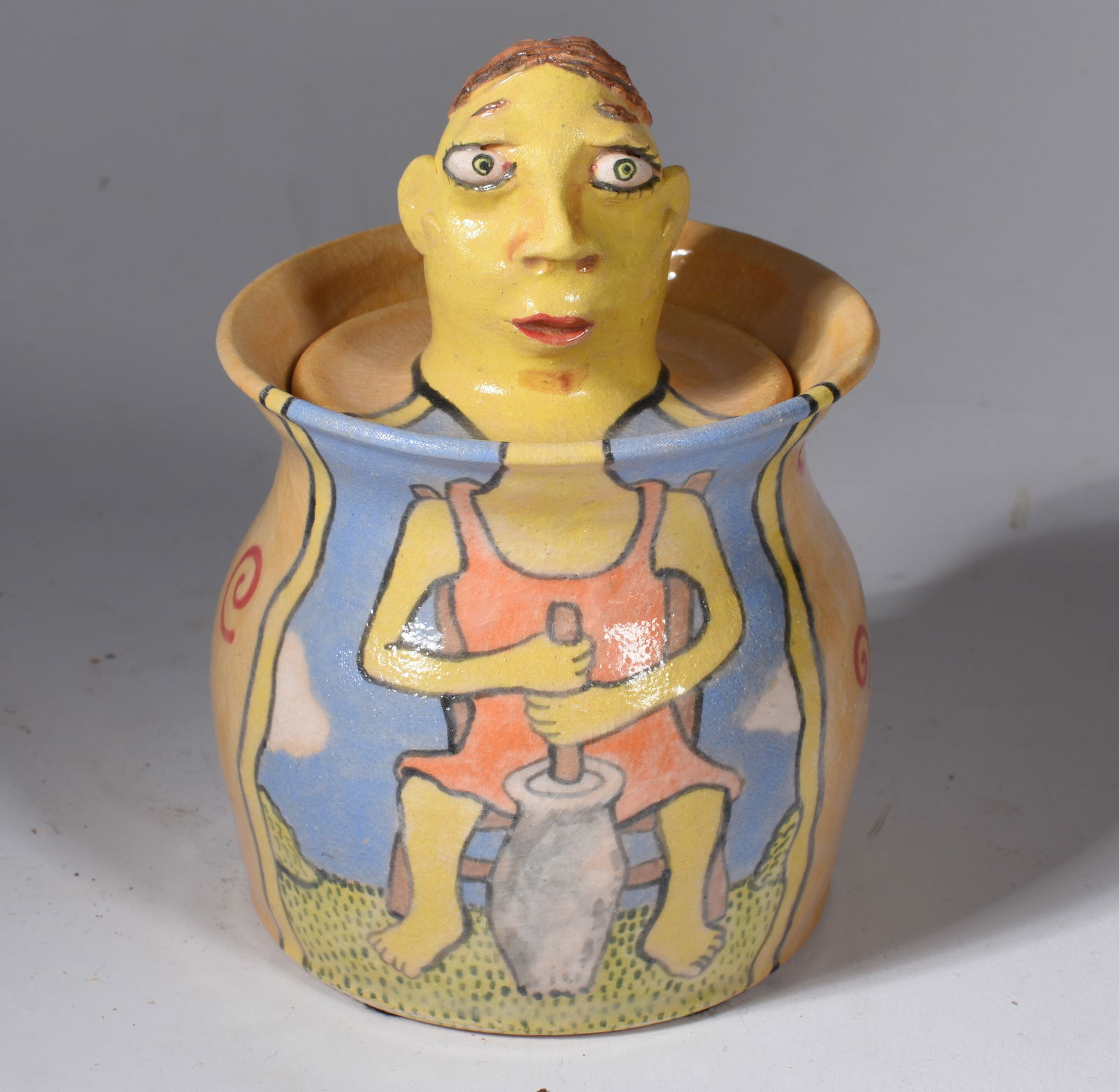 Stacy Lambert Lidded Jar (1 of 5)