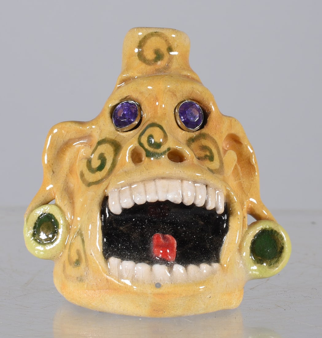 Stacy Lambert Miniature Face Jug (1 of 4)