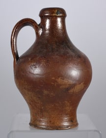 ca. 1780 New England Stoneware Jug