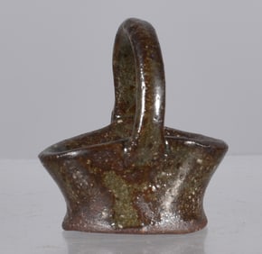 Joe Reinhardt Miniature Pottery Basket