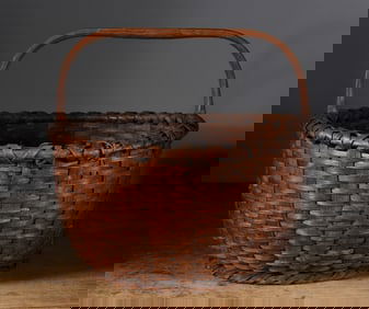 North Carolina Oak Split Basket ca. 1900