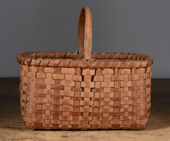 North Carolina Oak Split Basket ca. 1920