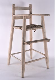 Antique Painted High Chair