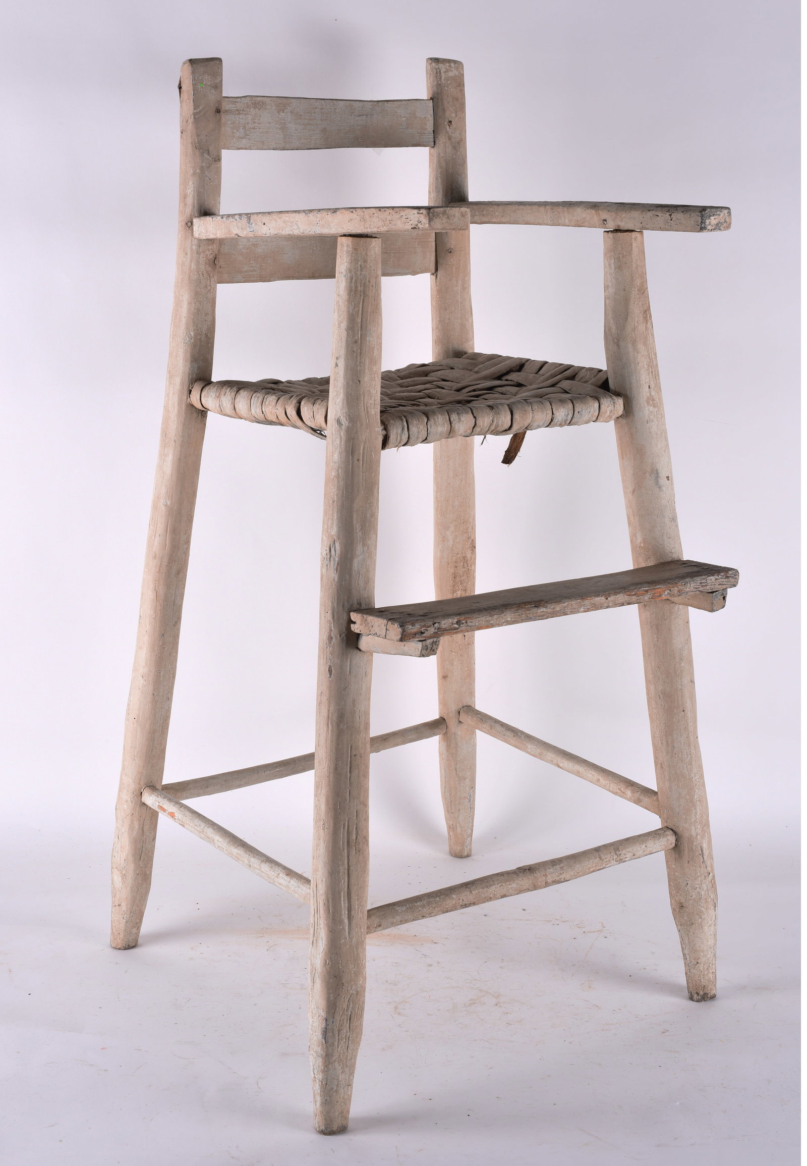 Antique Painted High Chair (1 of 5)