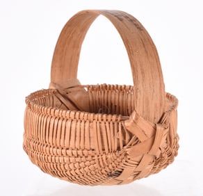 Miniature Oak Split Basket