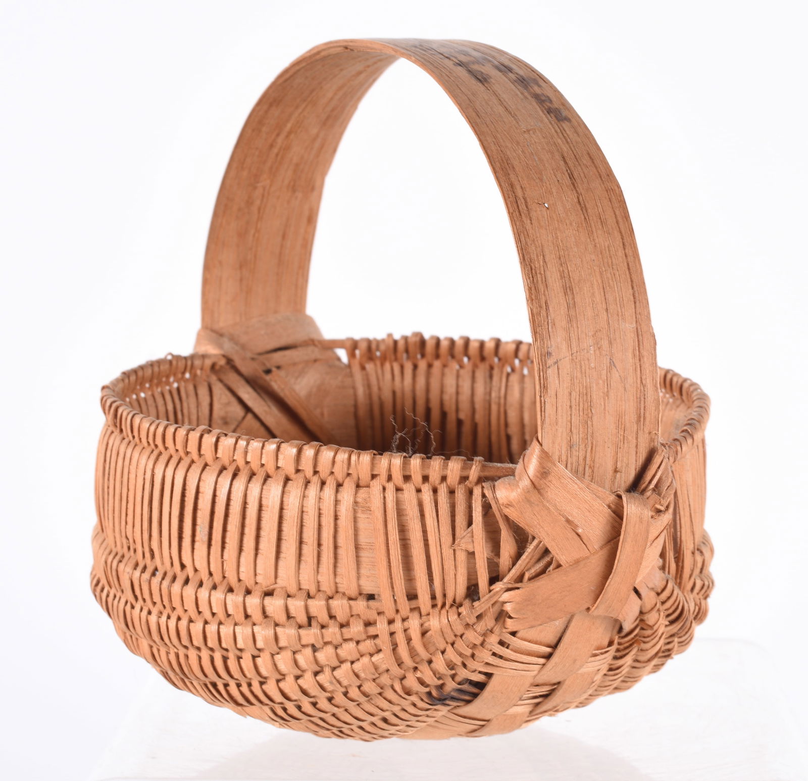 Miniature Oak Split Basket (1 of 3)