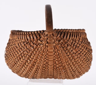 Valley of Virginia Oak Split Basket ca. 1900
