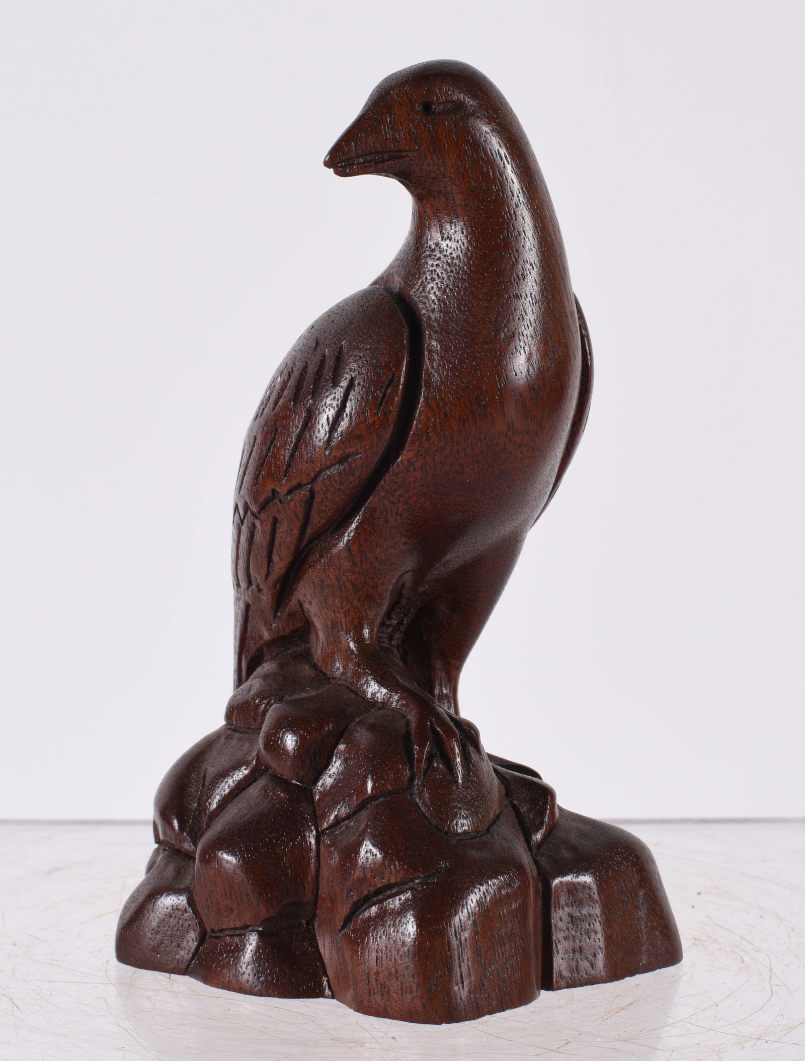 Folk Art Carved Wooden Eagle (1 of 4)