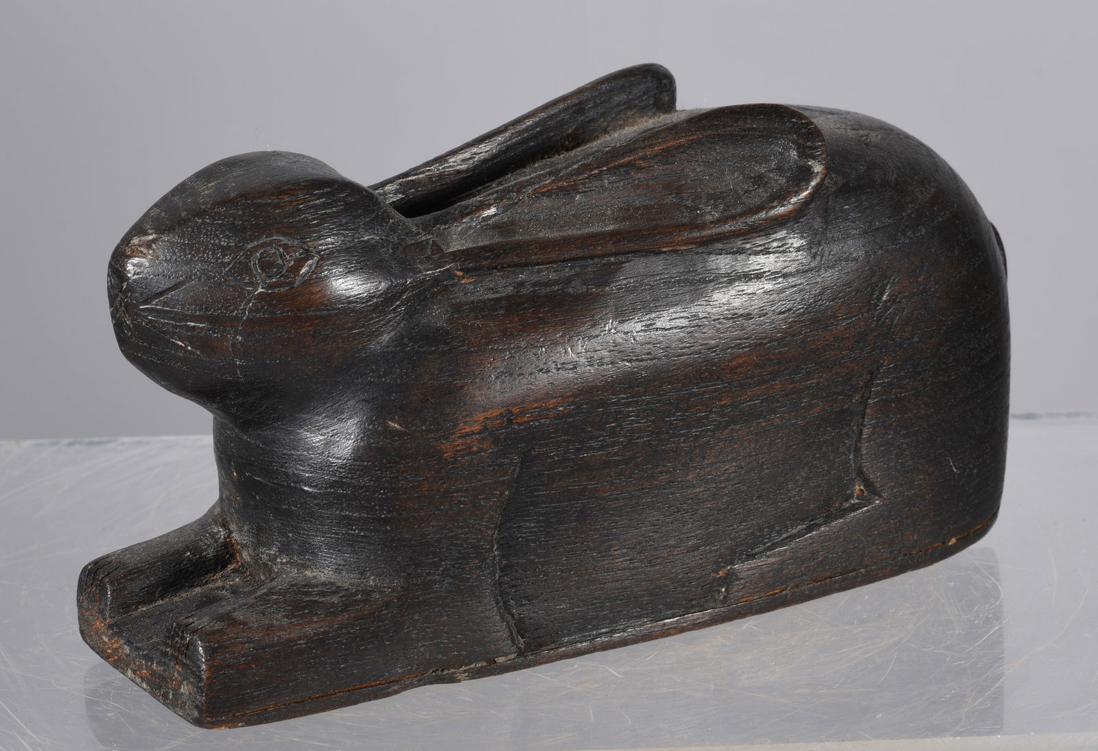 Carved Wooden Rabbit ca. 1900 (1 of 4)