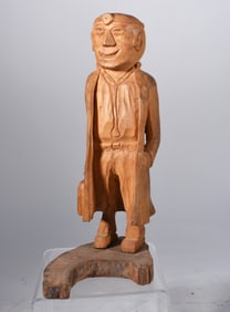 Folk Art Carving of Doctor