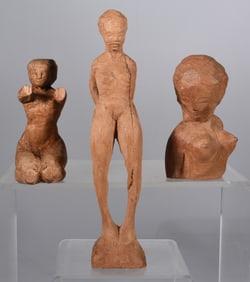 Folk Art Carved Nudes (3)