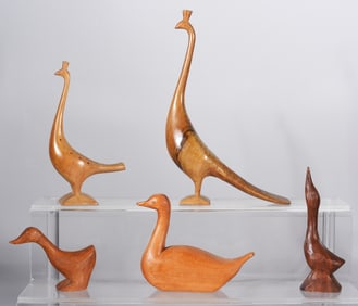 Brasstown Folk Carved Bird Group