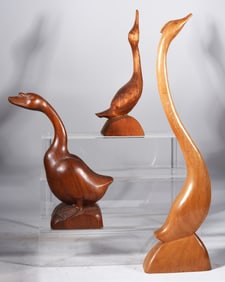 Brasstown Folk Carved Bird Group