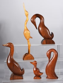 Brasstown Folk Carved Bird Group