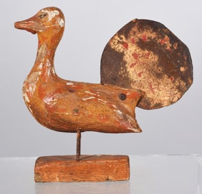 Folk Art Carved Rooster ca. 1930