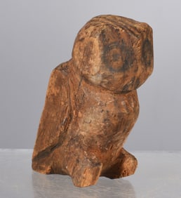 Early Brasstown Wood Carved Owl