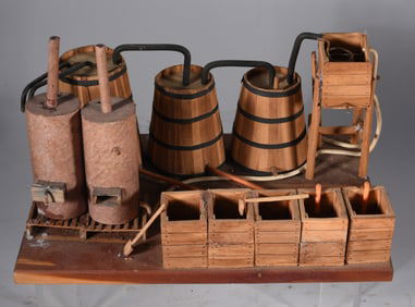 Folk Art Miniature Liquour Steel