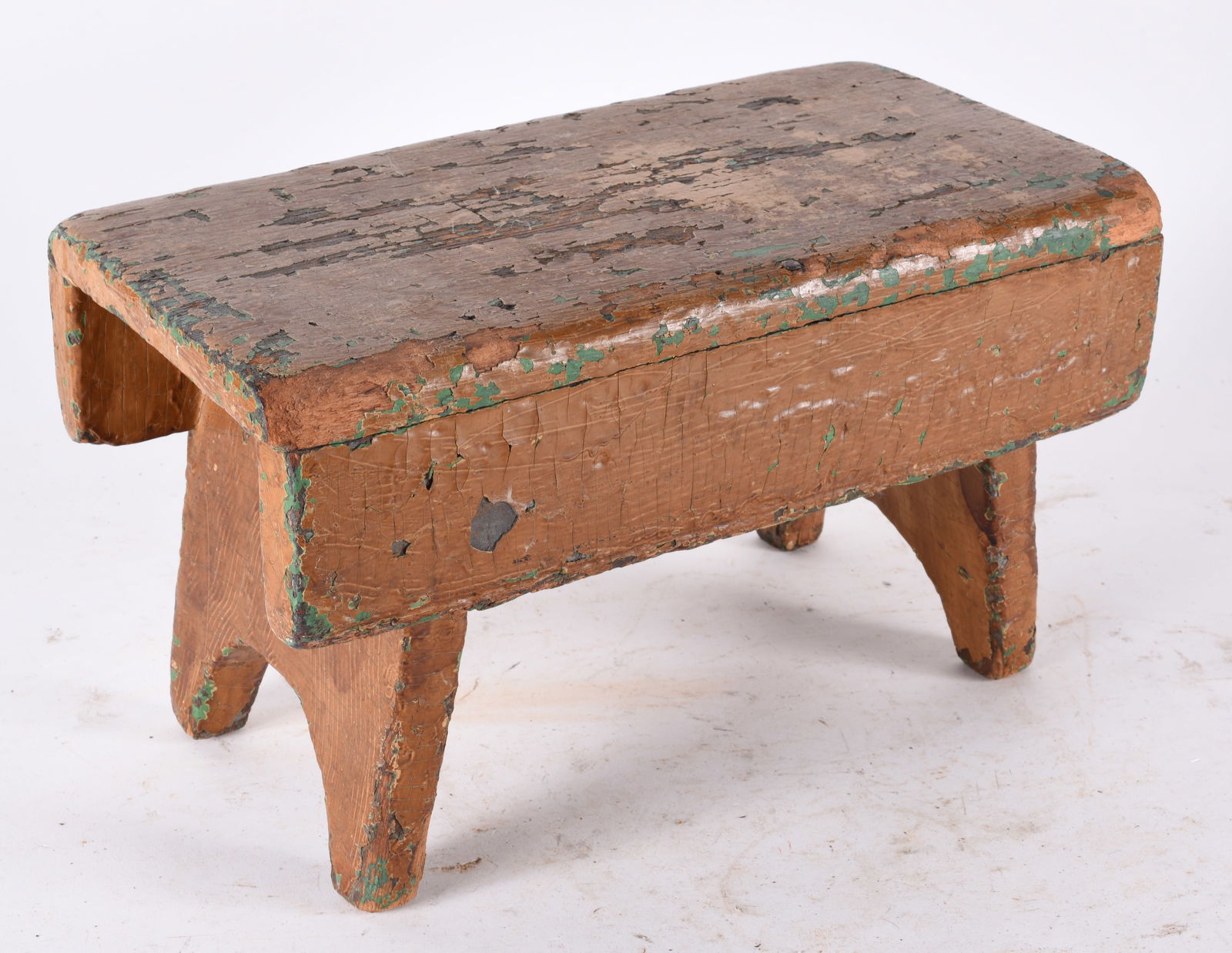 Old Painted Cow Milking Stool (1 of 4)
