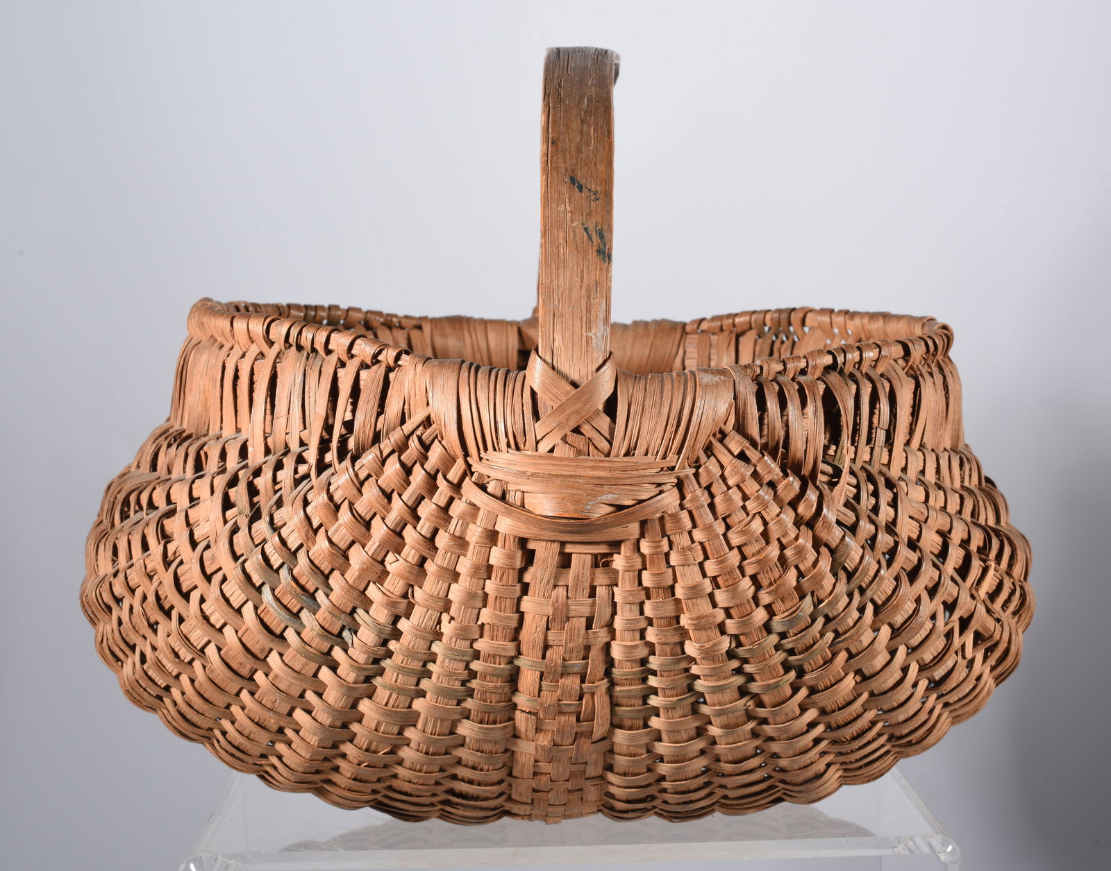 Oak Split Basket ca. 1900 (1 of 4)