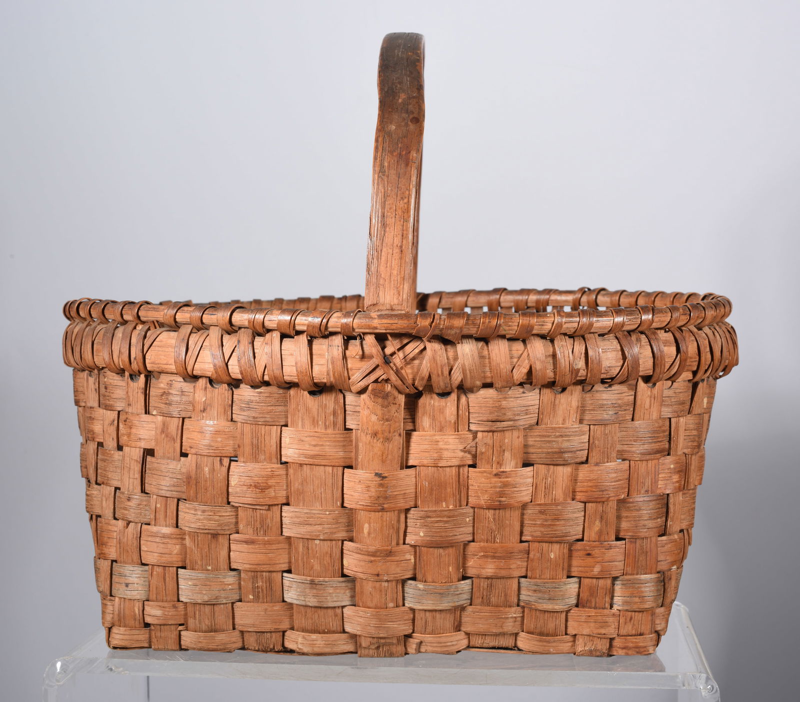 Oak Split Basket ca. 1920 (1 of 4)