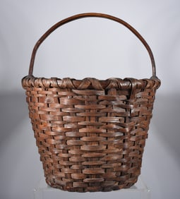 Oak Split Basket early 20th century
