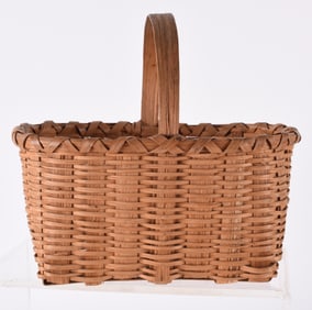 Oak Split Basket ca. 1950