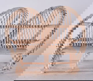 Twig Adirondack Miniature Bench