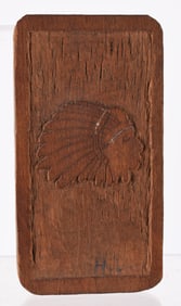 Native American Carved Relief