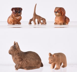 Carved Animal Group
