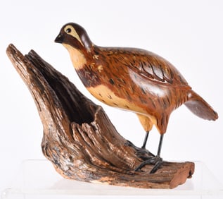 Carved Wooden Bird