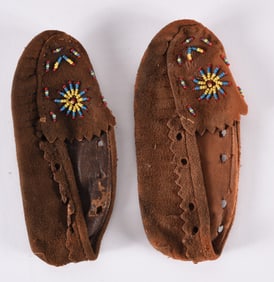 Native American Childs Moccasins