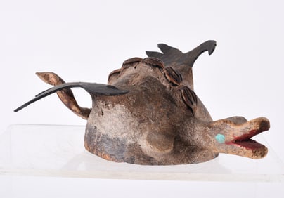 Tribal Dragon Made from Cocanut