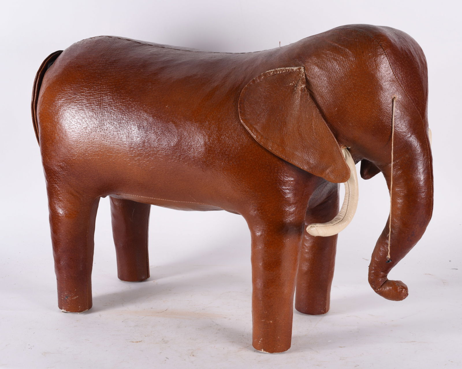 Large Leather Elephant (1 of 4)