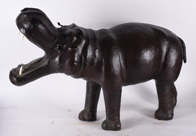 Large Leather Rhino