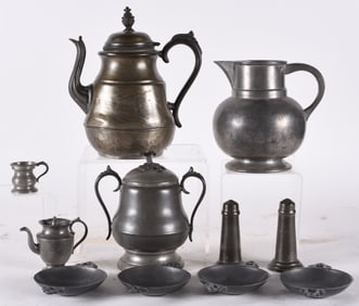 Group of Pewter