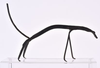 Hand Forged Dog mid 20th century