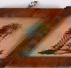 Early Water Color Framed