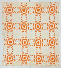 Early 20th Century American Textile Hand Made Quilt