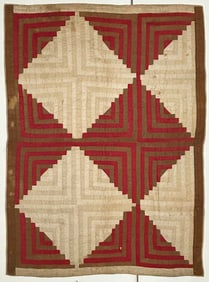Early 20th Century American Textile Hand Made Quilt