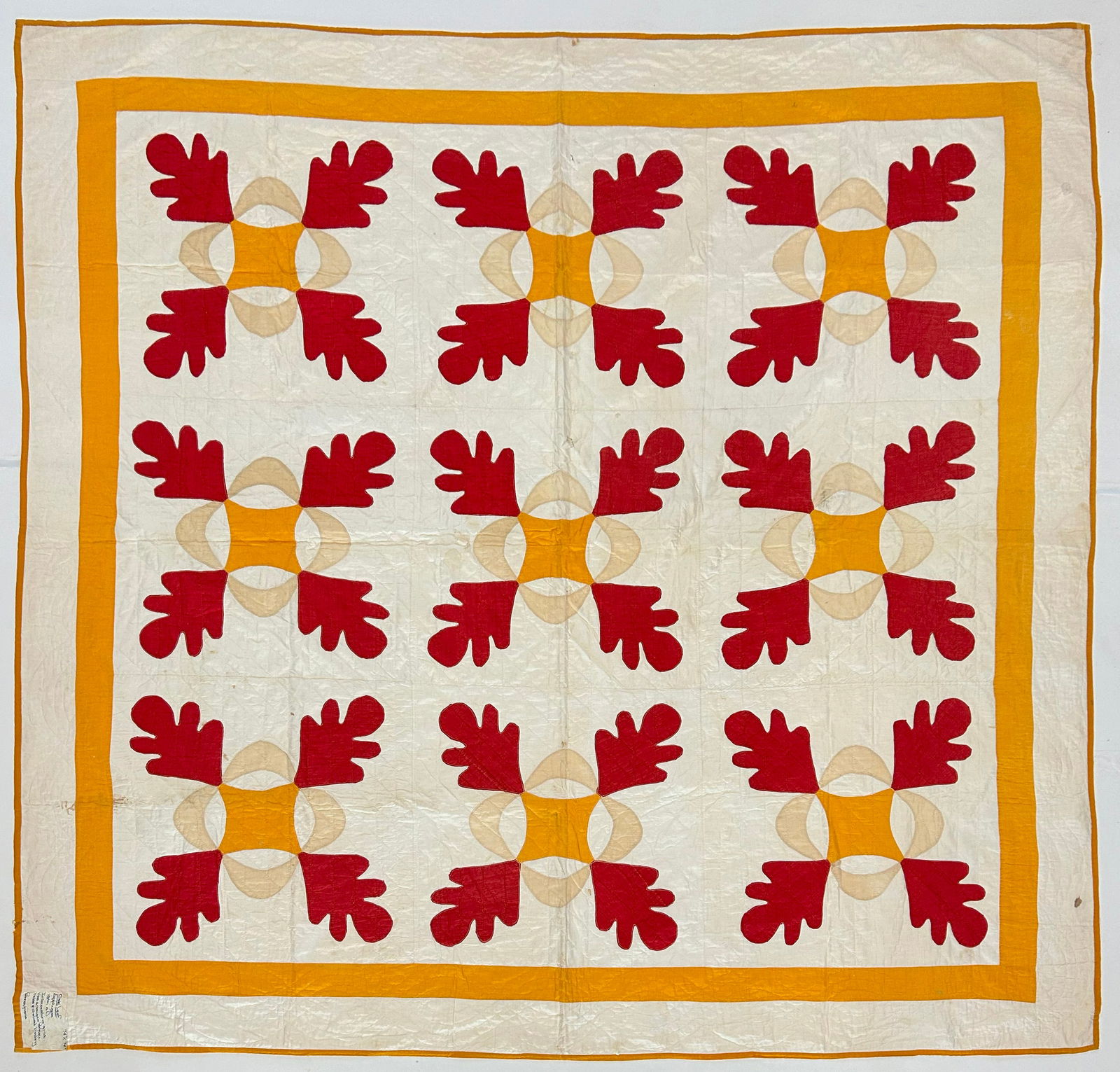 Early 20th Century American Textile Hand Made Quilt (1 of 6)