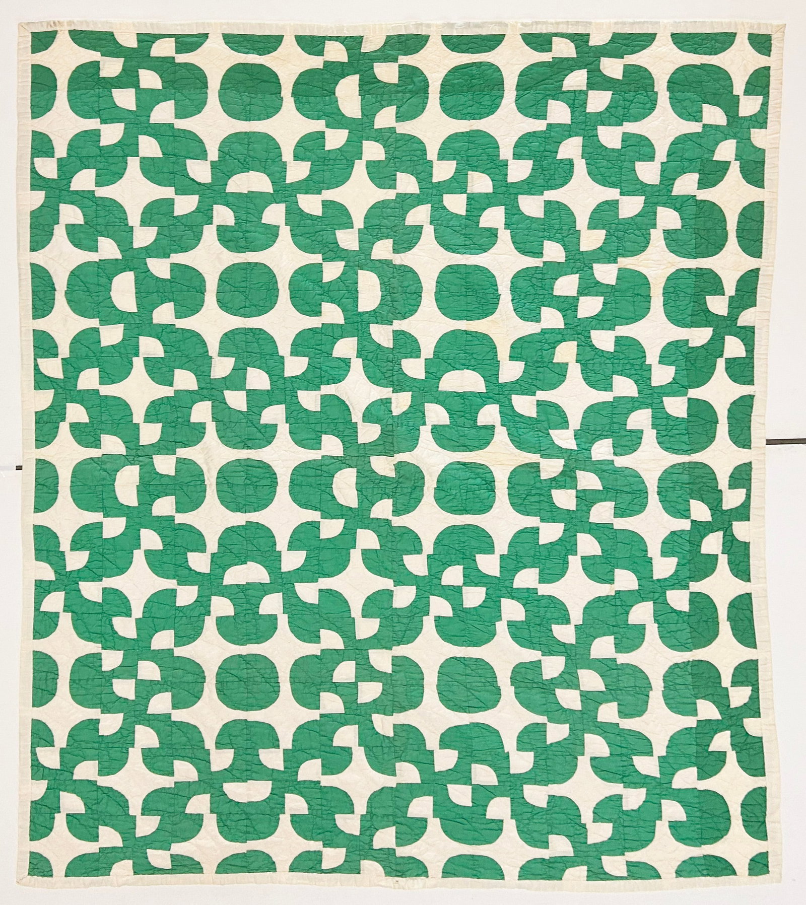 Early 20th Century American Textile Hand Made Quilt (1 of 2)