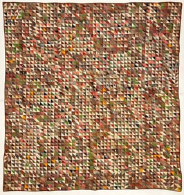 Early 20th Century American Textile Hand Made Quilt