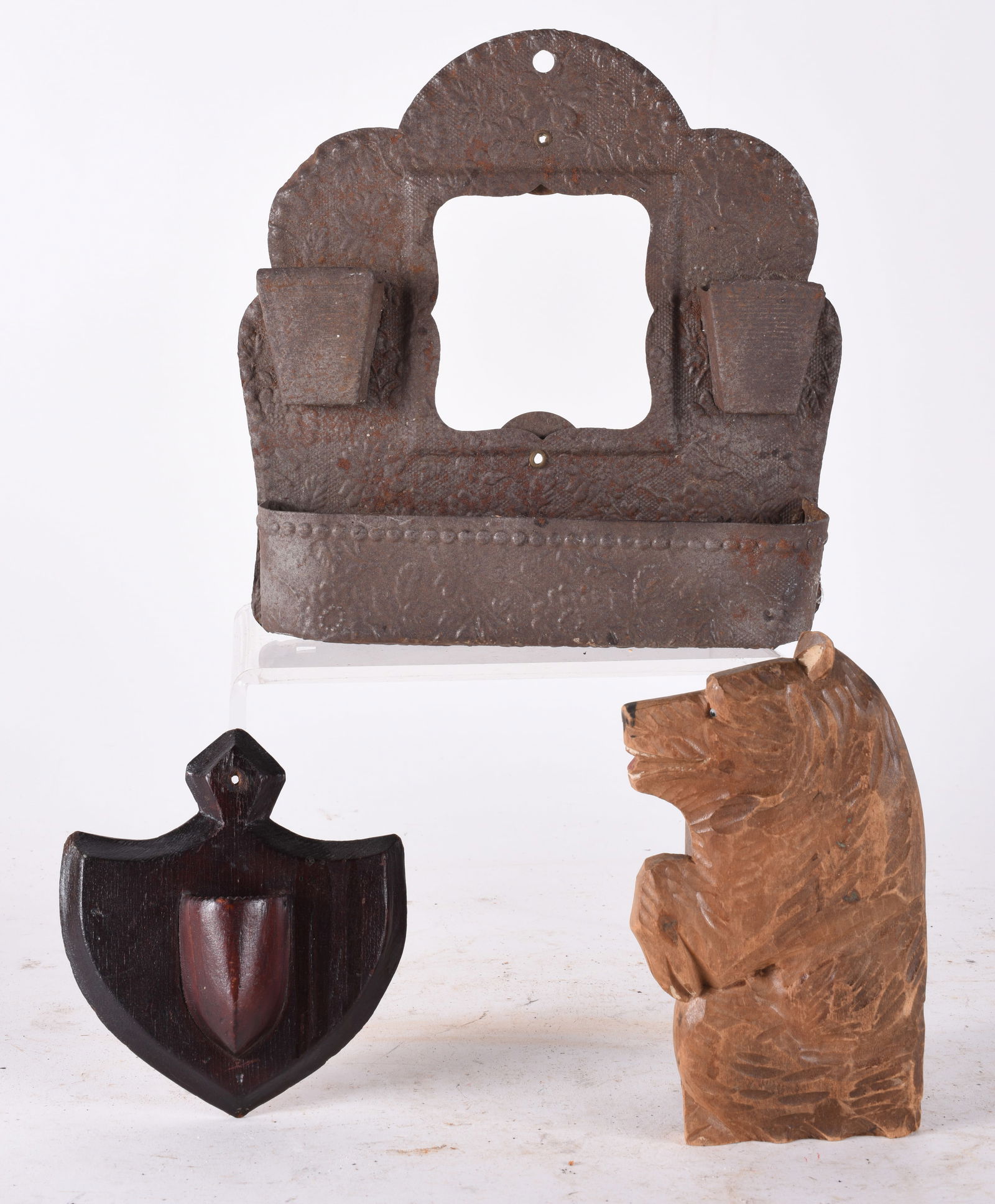 Carved Wall hanging Boxes (1 of 2)